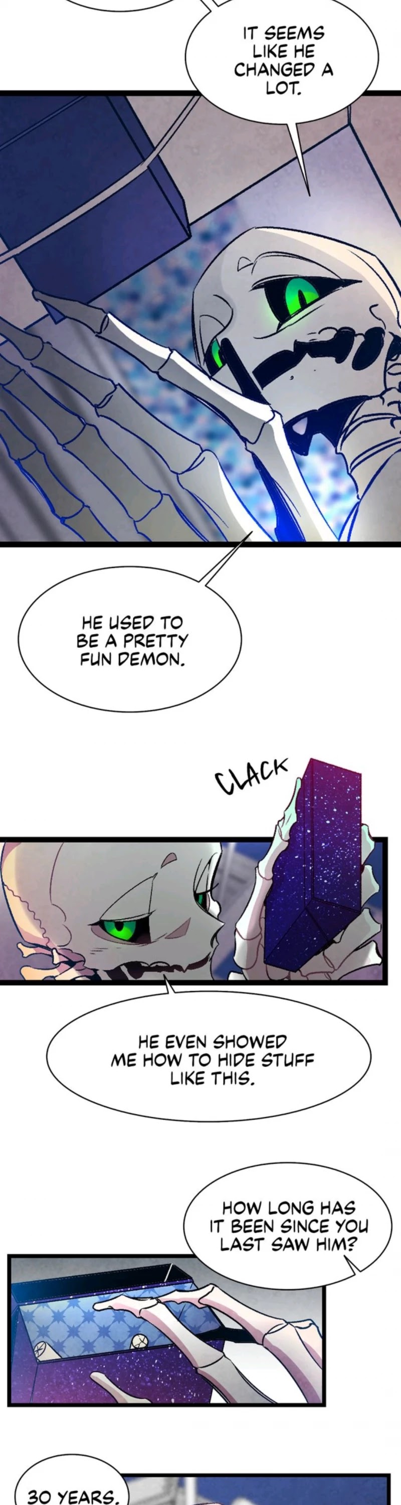 The Skeleton Becomes a Cat Dad chapter 31 page 14