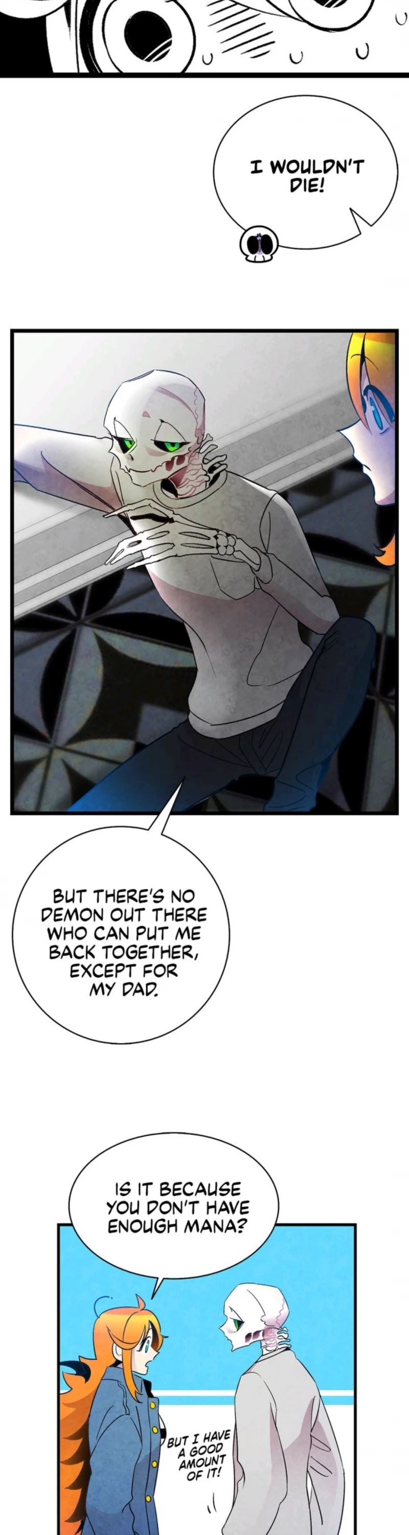 The Skeleton Becomes a Cat Dad chapter 31 page 22