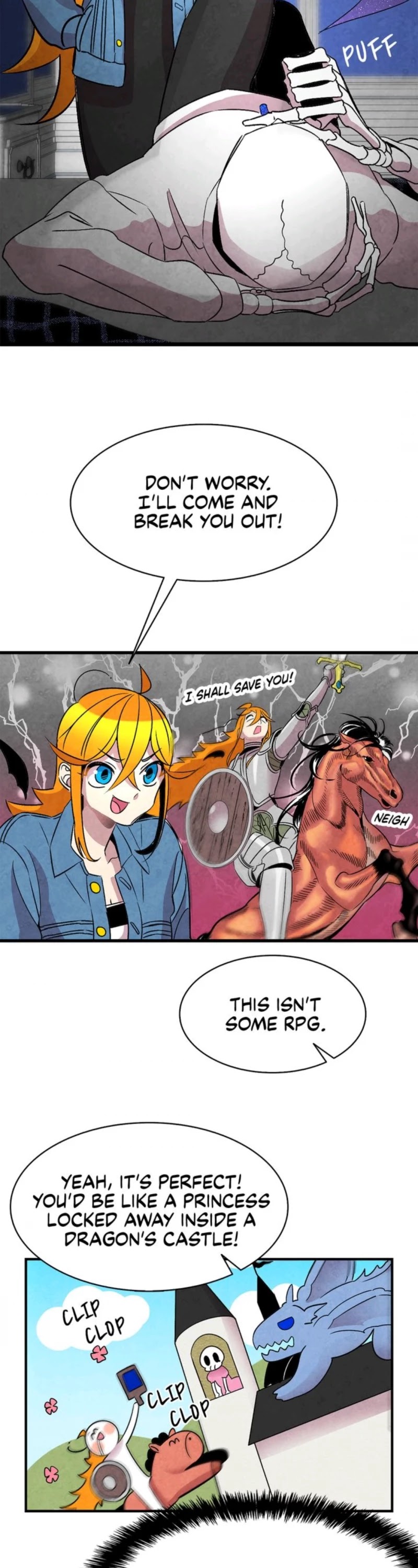 The Skeleton Becomes a Cat Dad chapter 31 page 25