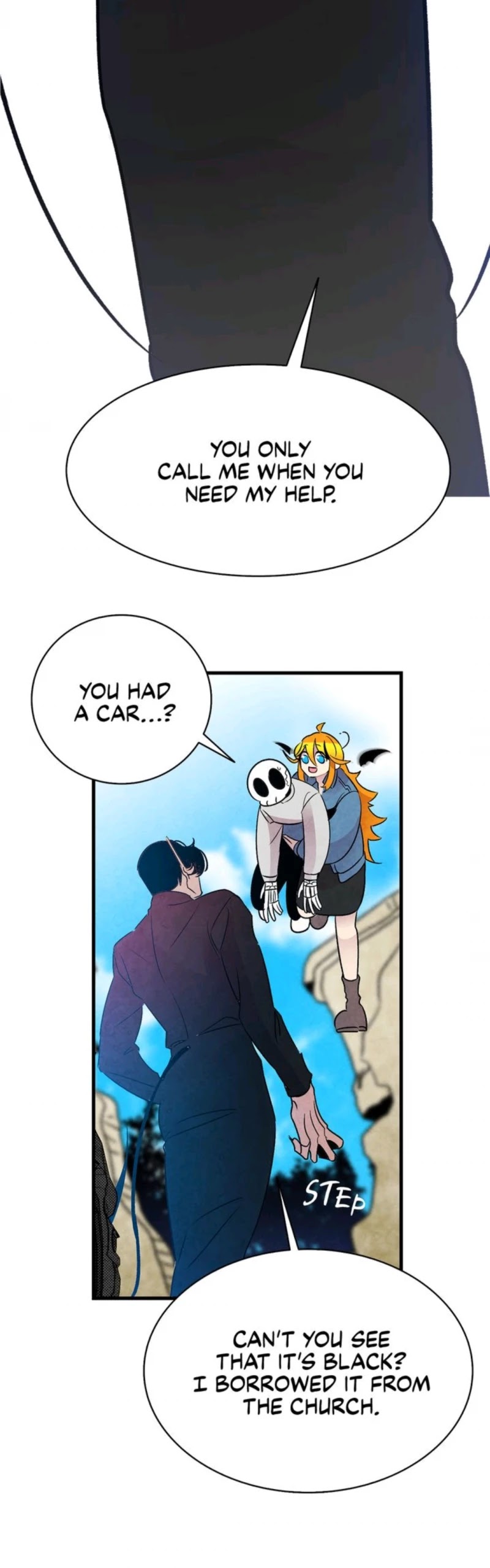 The Skeleton Becomes a Cat Dad chapter 31 page 28