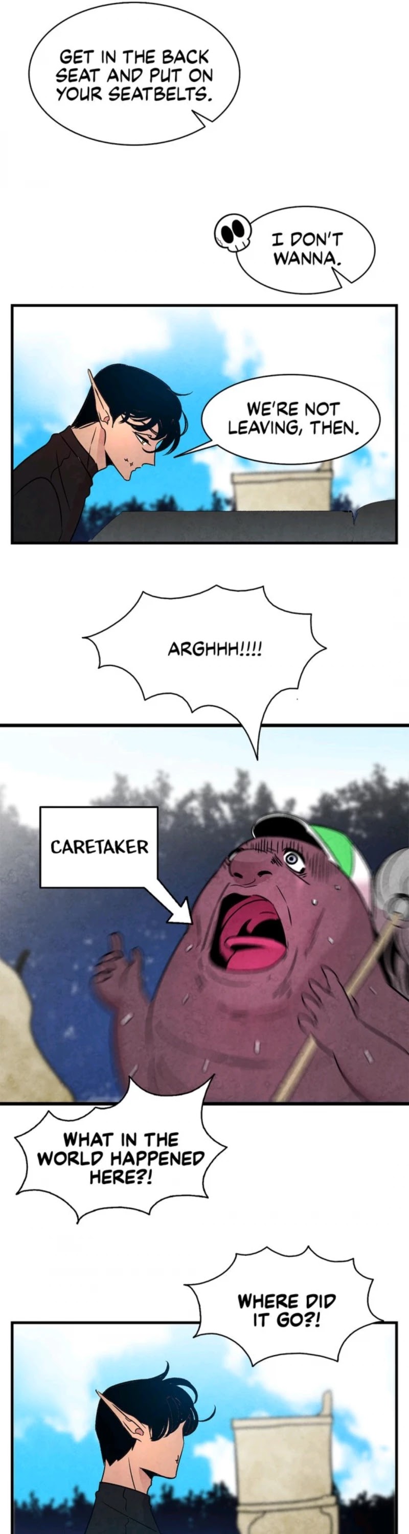 The Skeleton Becomes a Cat Dad chapter 31 page 29