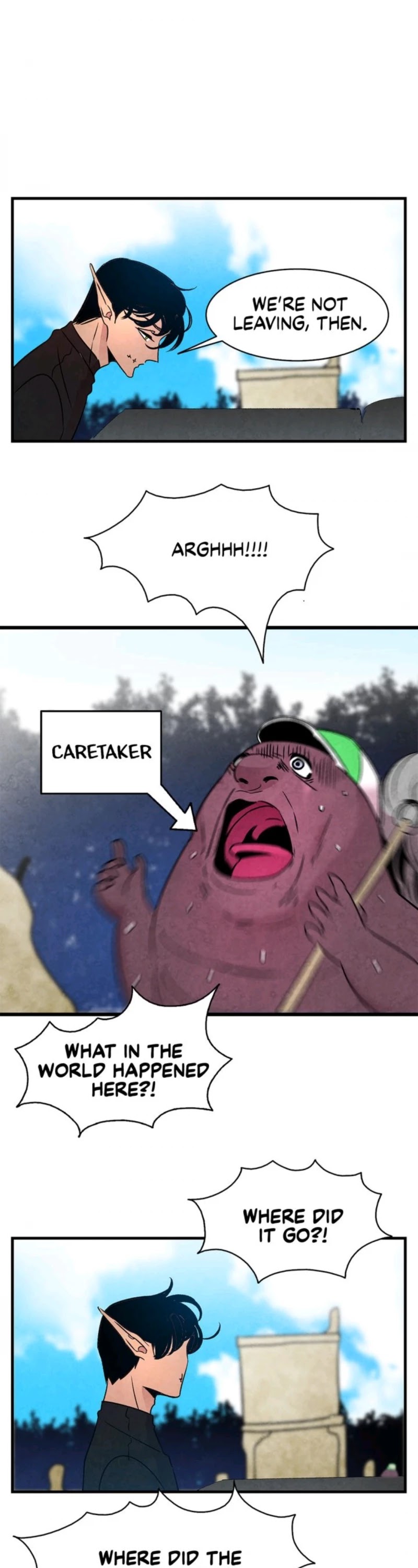 The Skeleton Becomes a Cat Dad chapter 32 page 1