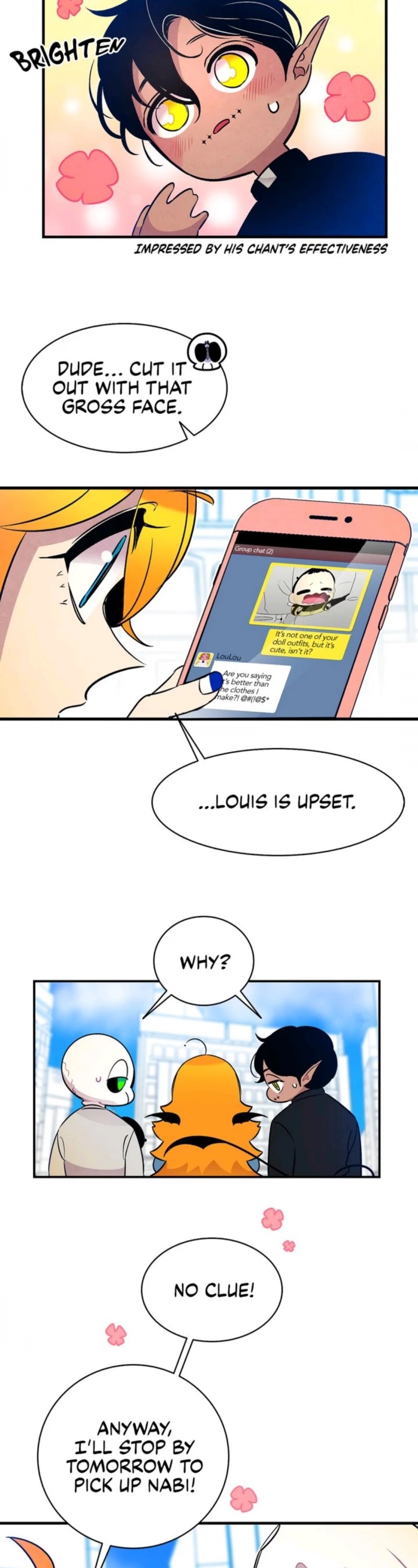 The Skeleton Becomes a Cat Dad chapter 32 page 13