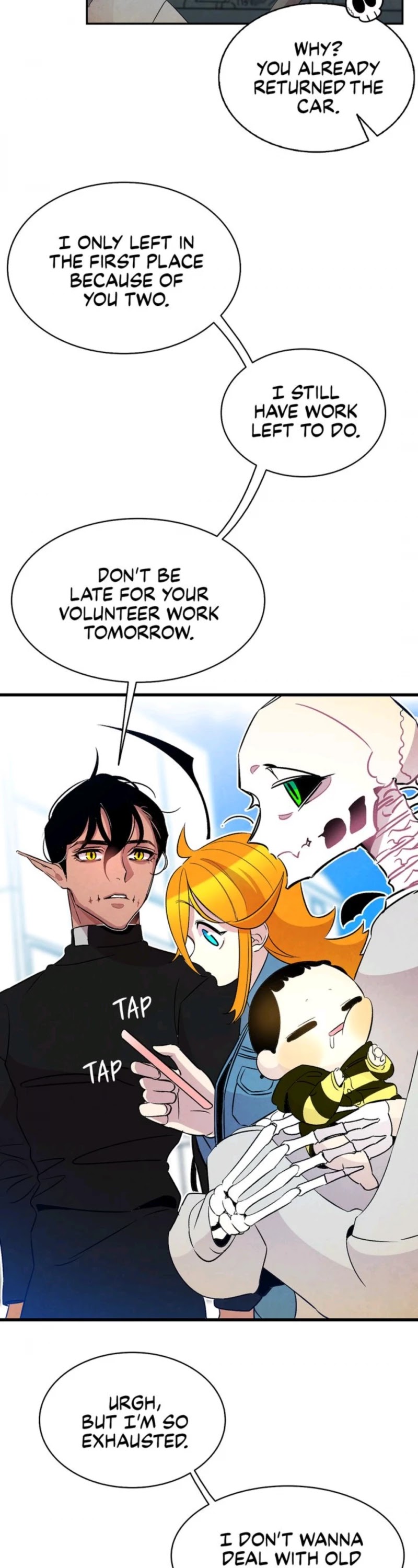 The Skeleton Becomes a Cat Dad chapter 32 page 9