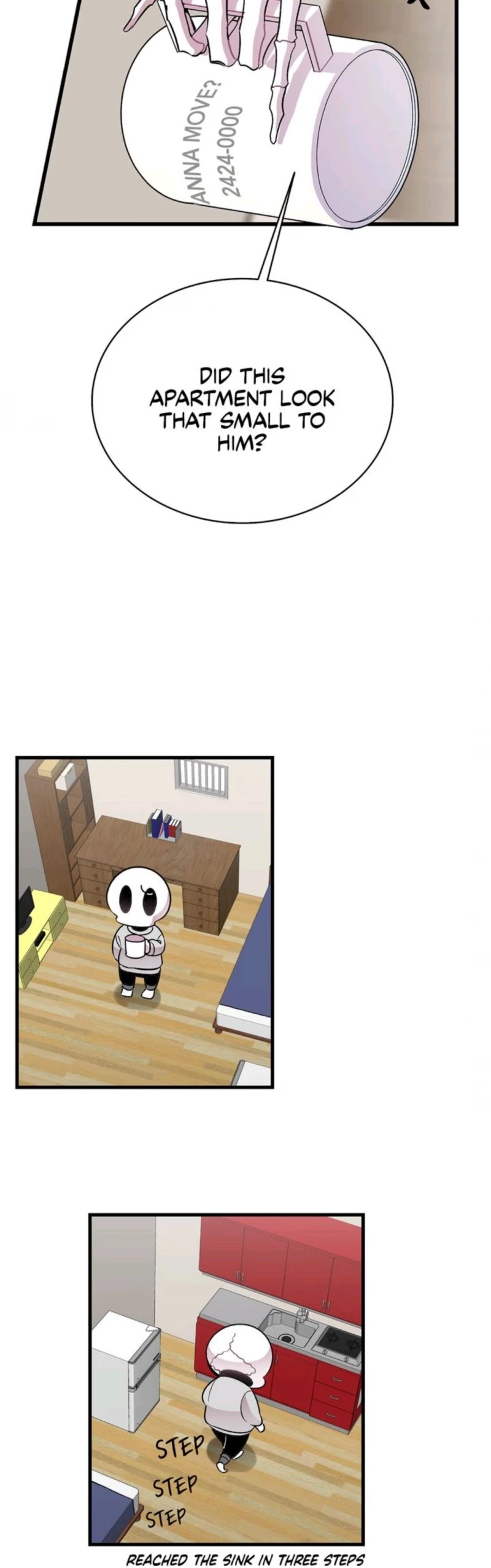 The Skeleton Becomes a Cat Dad chapter 33 page 8