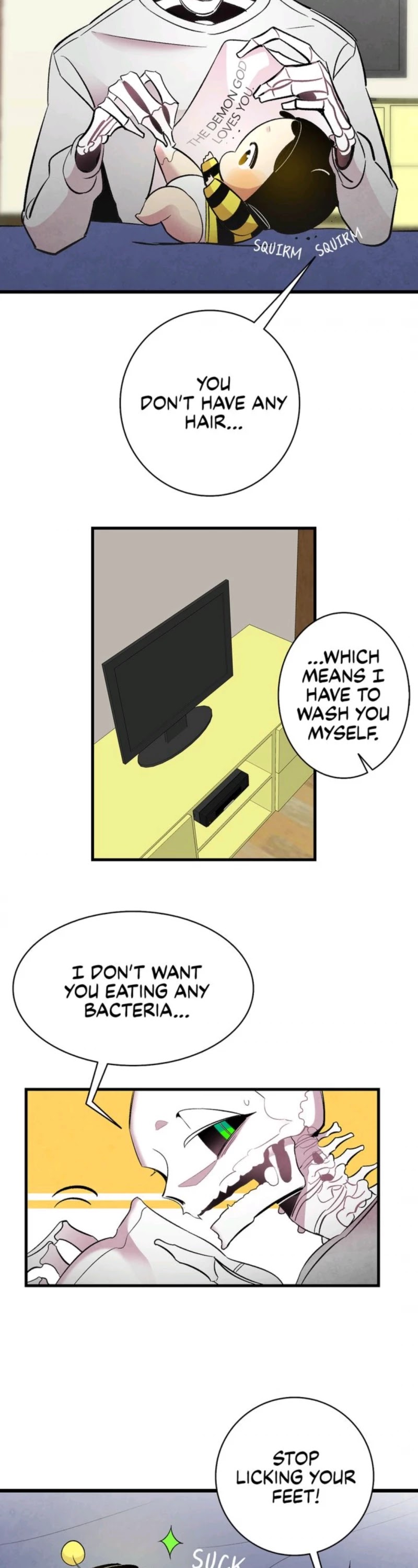 The Skeleton Becomes a Cat Dad chapter 34 page 10