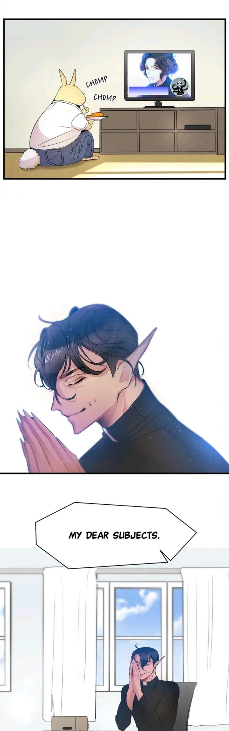 The Skeleton Becomes a Cat Dad chapter 34 page 4