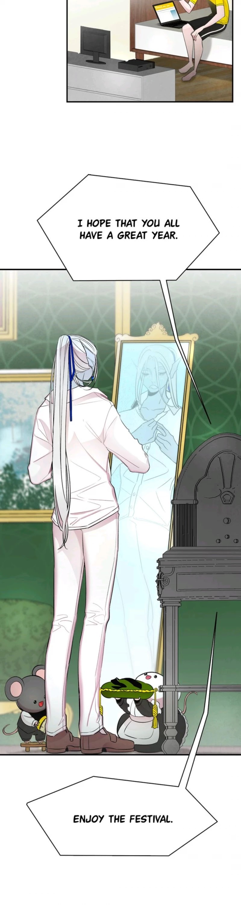 The Skeleton Becomes a Cat Dad chapter 34 page 6