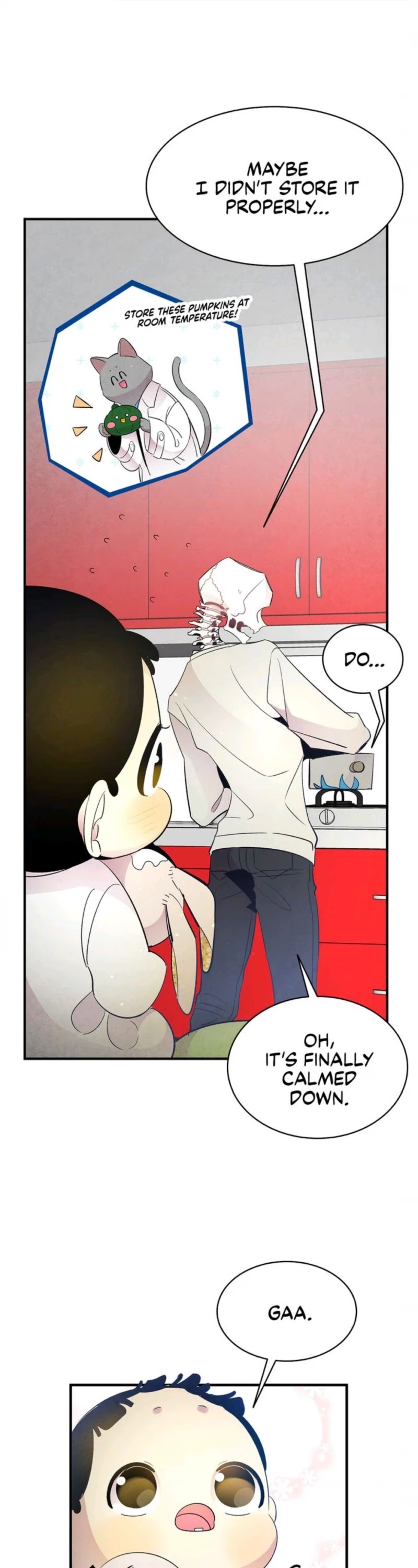 The Skeleton Becomes a Cat Dad chapter 35 page 10