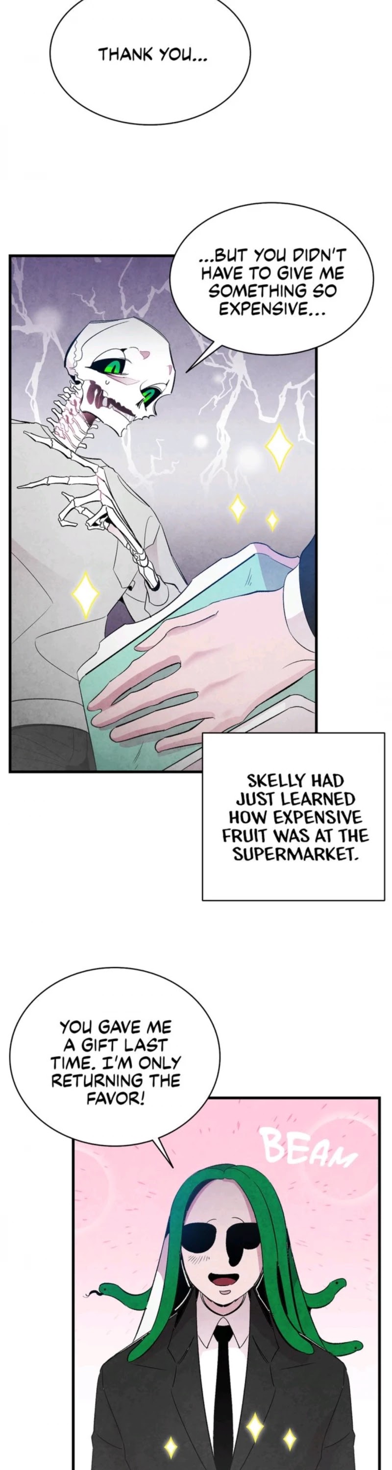 The Skeleton Becomes a Cat Dad chapter 35 page 21