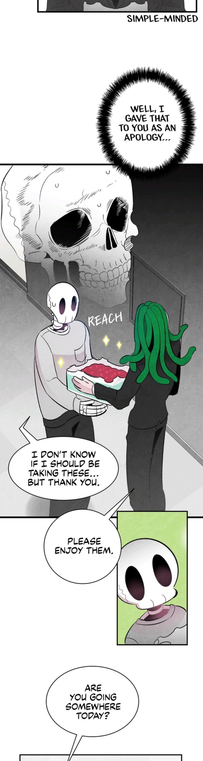 The Skeleton Becomes a Cat Dad chapter 35 page 22