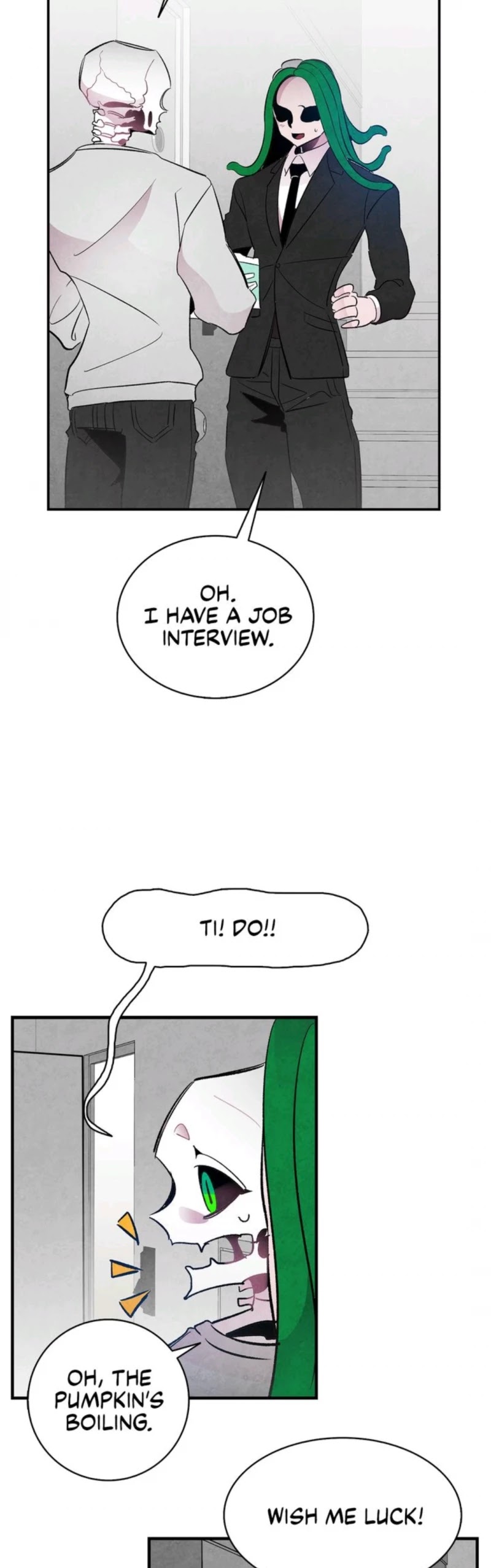 The Skeleton Becomes a Cat Dad chapter 35 page 23