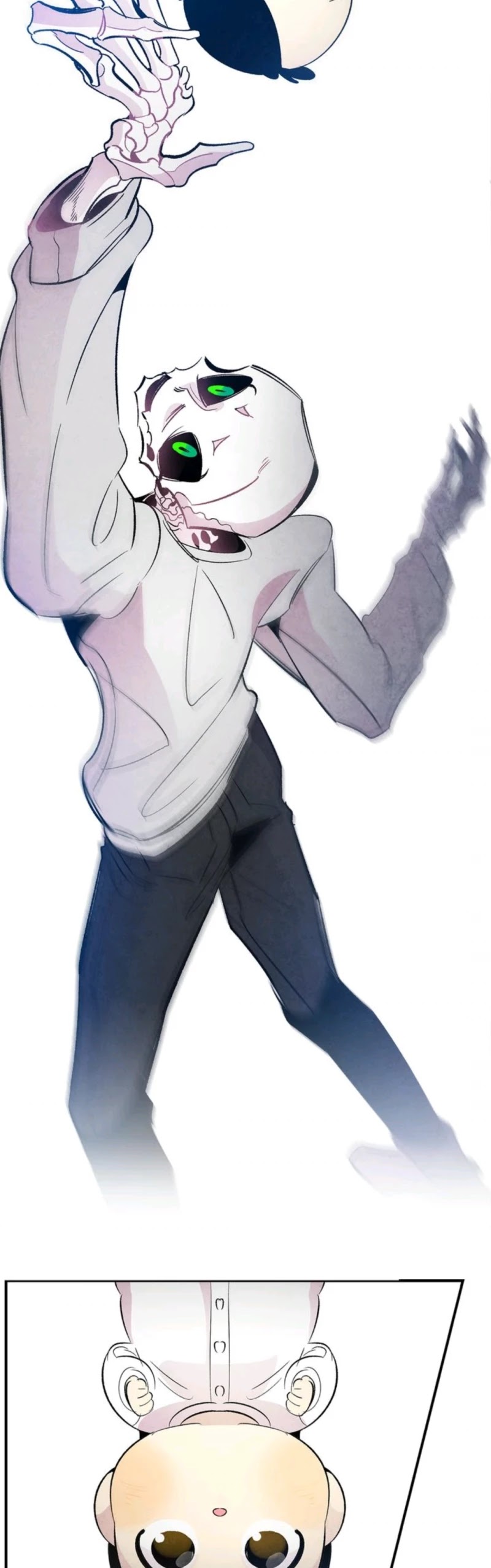 The Skeleton Becomes a Cat Dad chapter 35 page 28