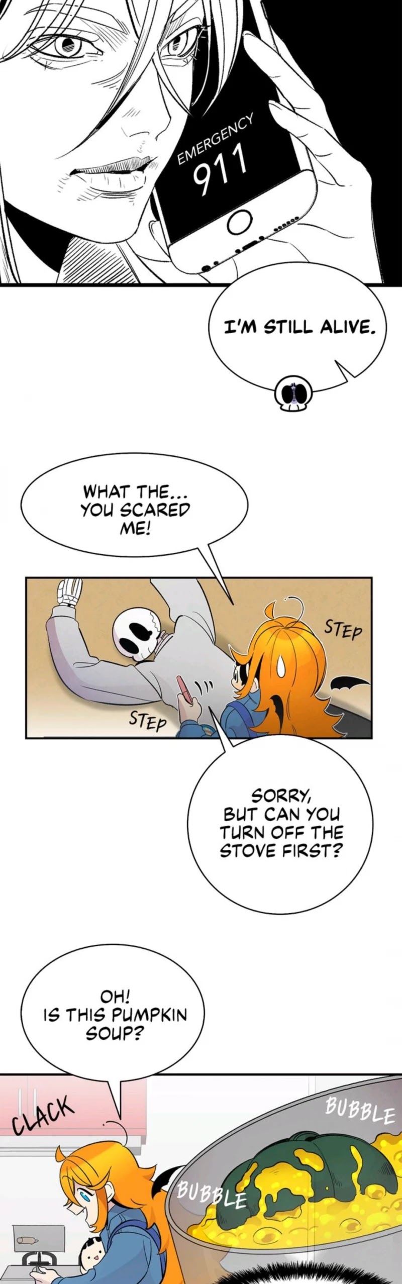 The Skeleton Becomes a Cat Dad chapter 36 page 11