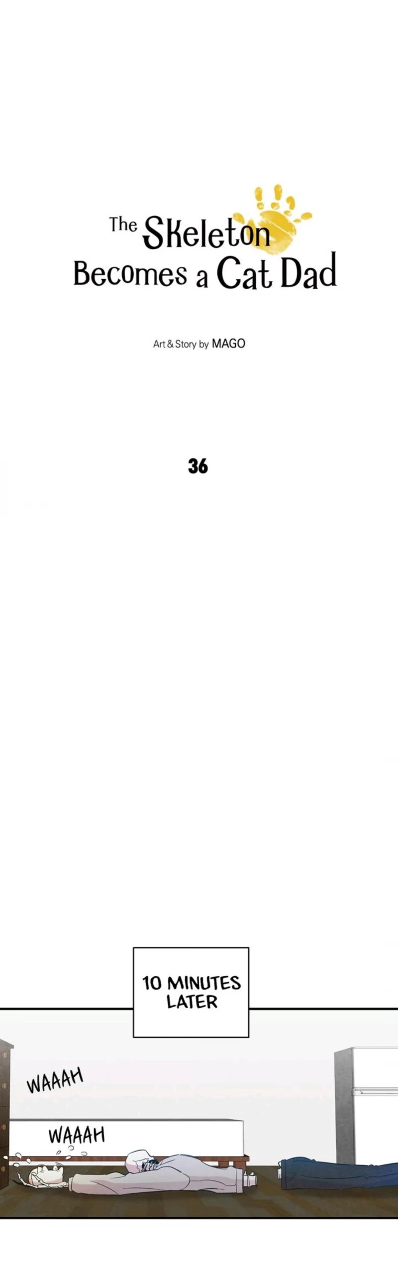 The Skeleton Becomes a Cat Dad chapter 36 page 3