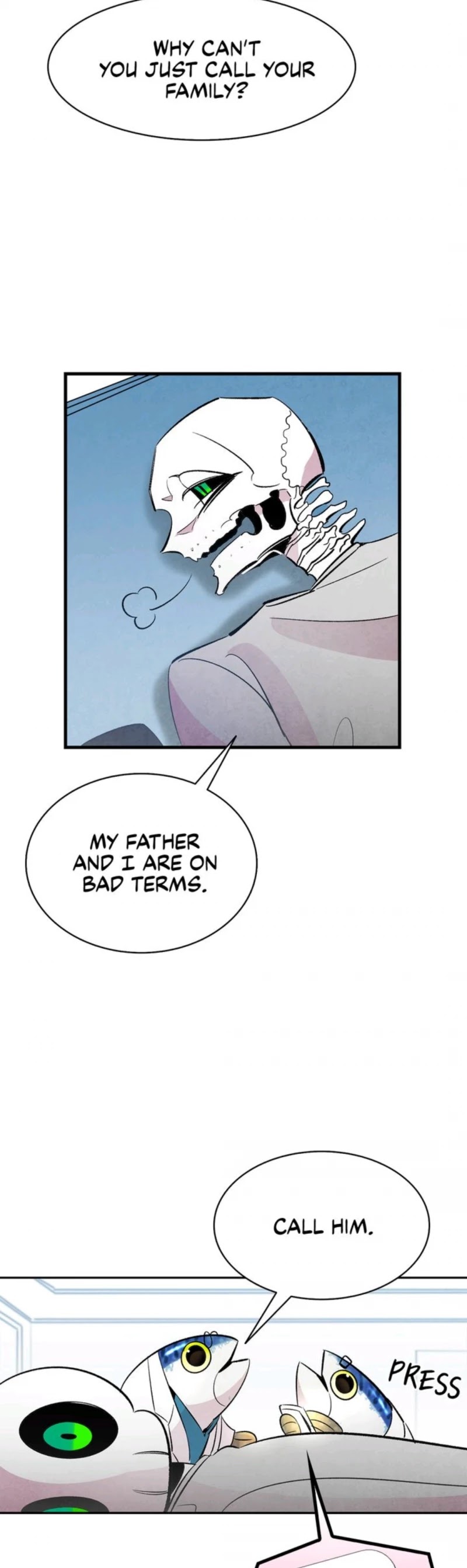 The Skeleton Becomes a Cat Dad chapter 36 page 30