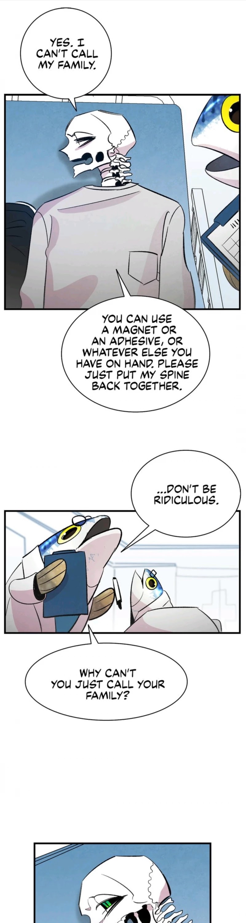 The Skeleton Becomes a Cat Dad chapter 37 page 1