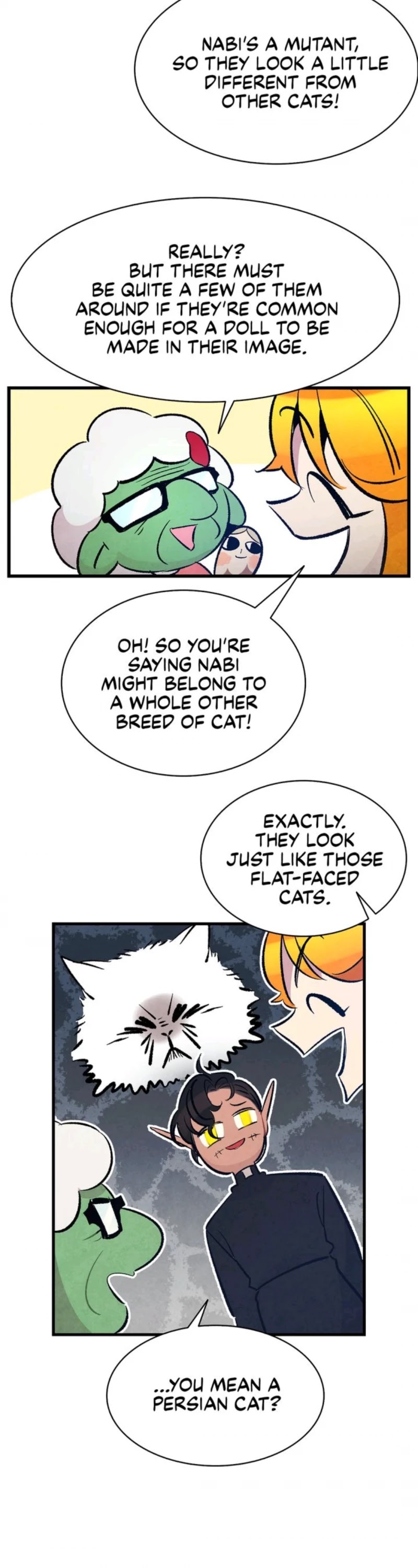 The Skeleton Becomes a Cat Dad chapter 37 page 22