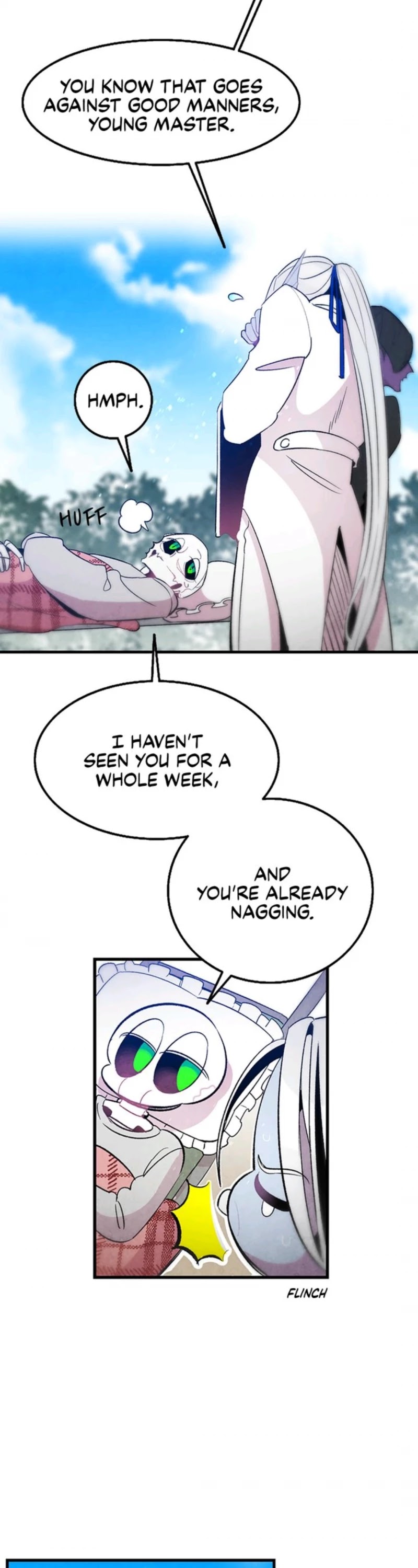 The Skeleton Becomes a Cat Dad chapter 39 page 10