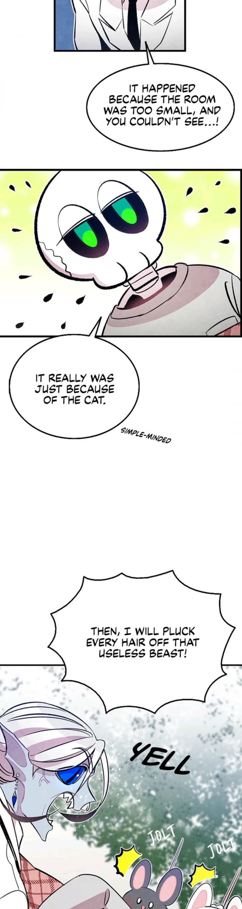 The Skeleton Becomes a Cat Dad chapter 39 page 17