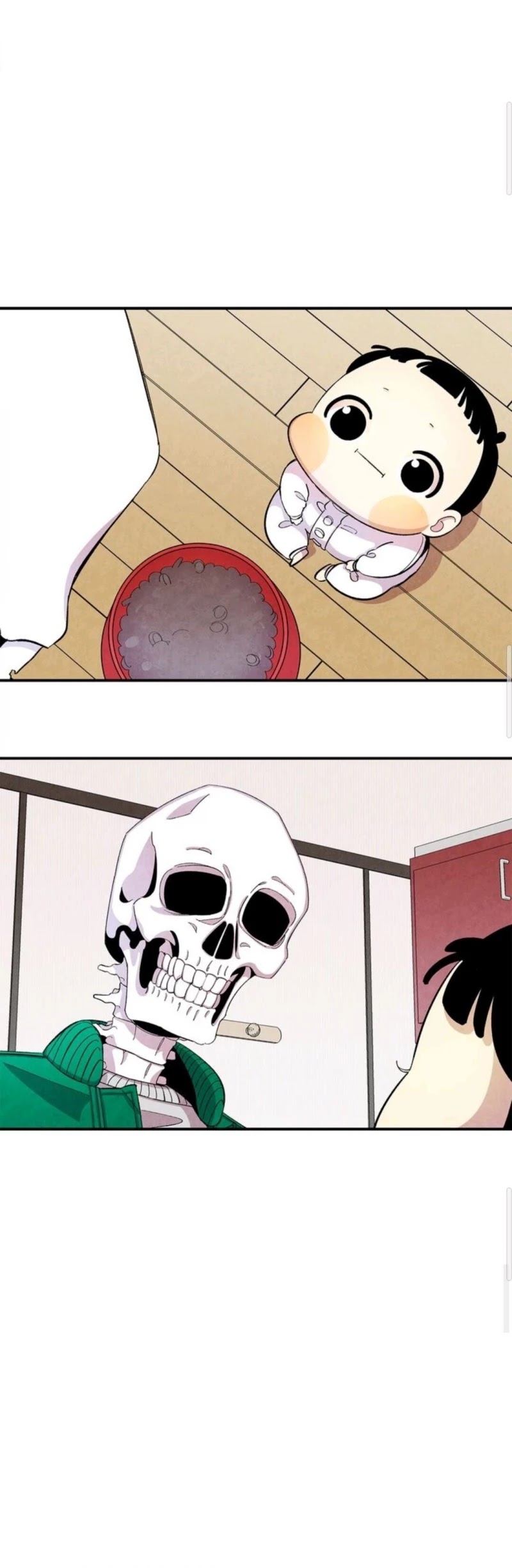 The Skeleton Becomes a Cat Dad chapter 4 page 12