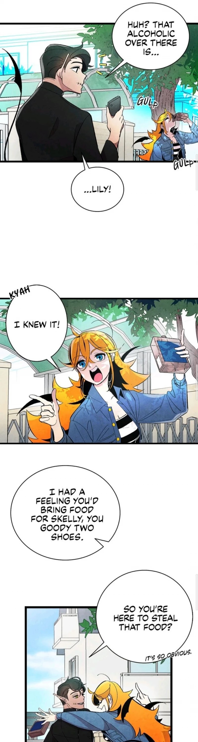 The Skeleton Becomes a Cat Dad chapter 4 page 18