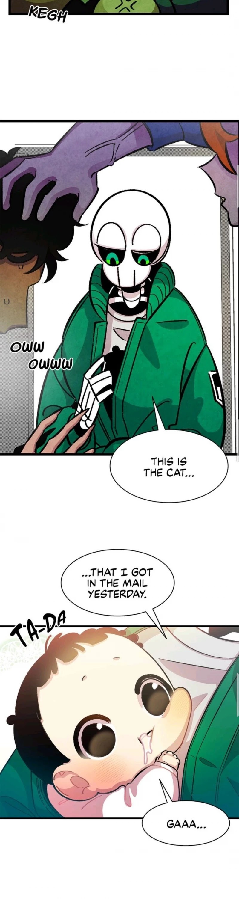 The Skeleton Becomes a Cat Dad chapter 4 page 22