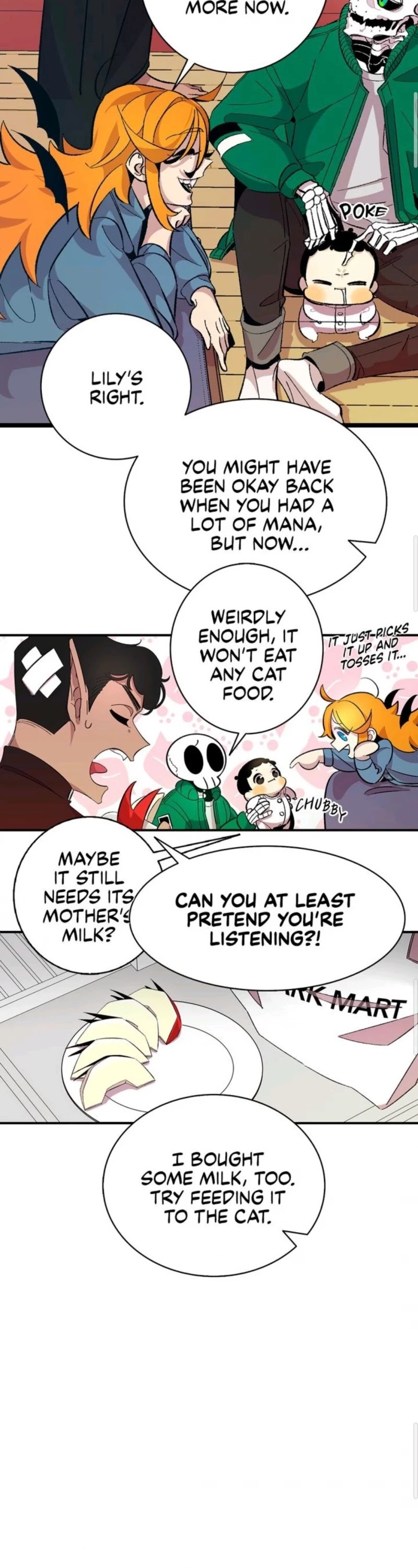 The Skeleton Becomes a Cat Dad chapter 4 page 26