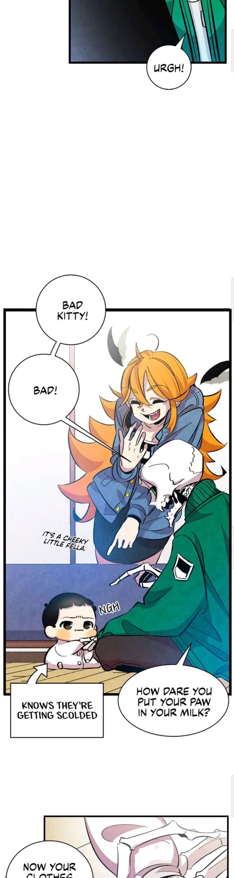 The Skeleton Becomes a Cat Dad chapter 4 page 30