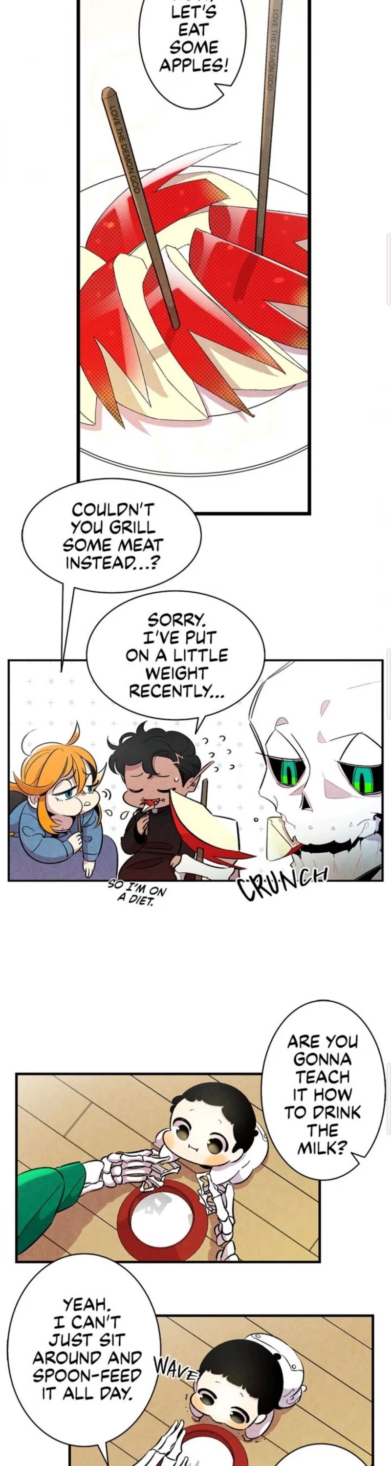 The Skeleton Becomes a Cat Dad chapter 4 page 33