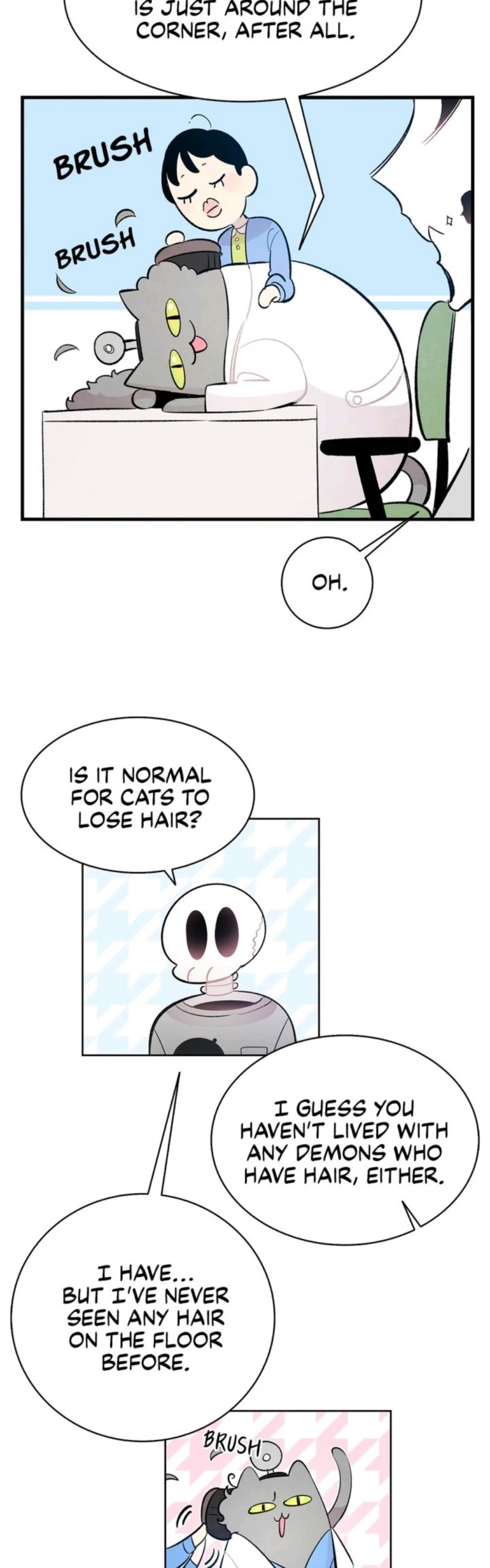 The Skeleton Becomes a Cat Dad chapter 40 page 16