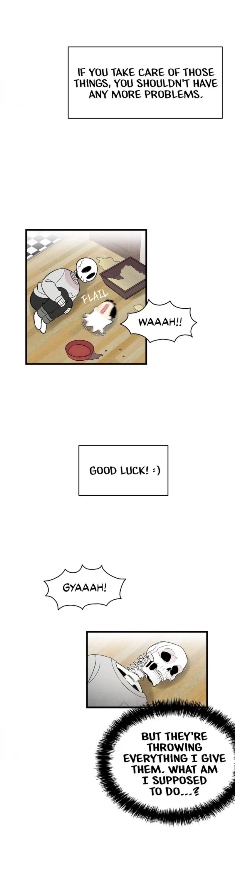 The Skeleton Becomes a Cat Dad chapter 40 page 5