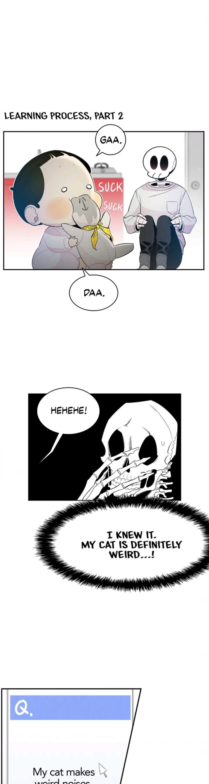 The Skeleton Becomes a Cat Dad chapter 40 page 6