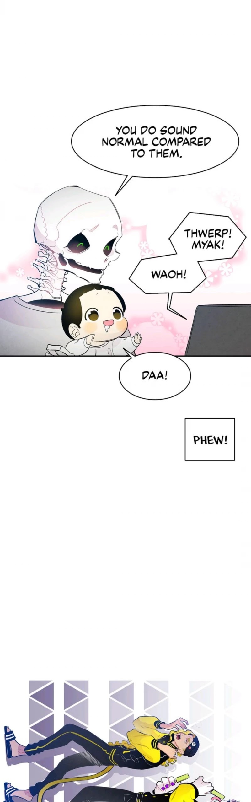 The Skeleton Becomes a Cat Dad chapter 40 page 8