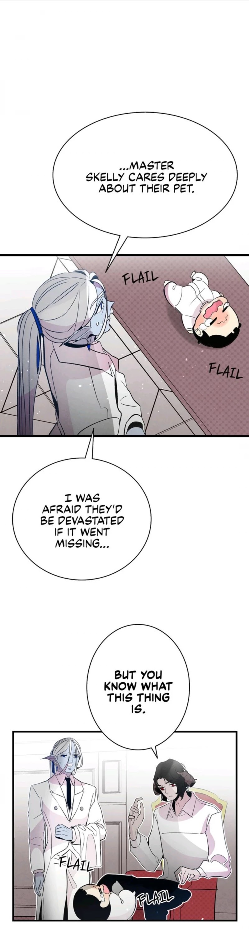 The Skeleton Becomes a Cat Dad chapter 43 page 1