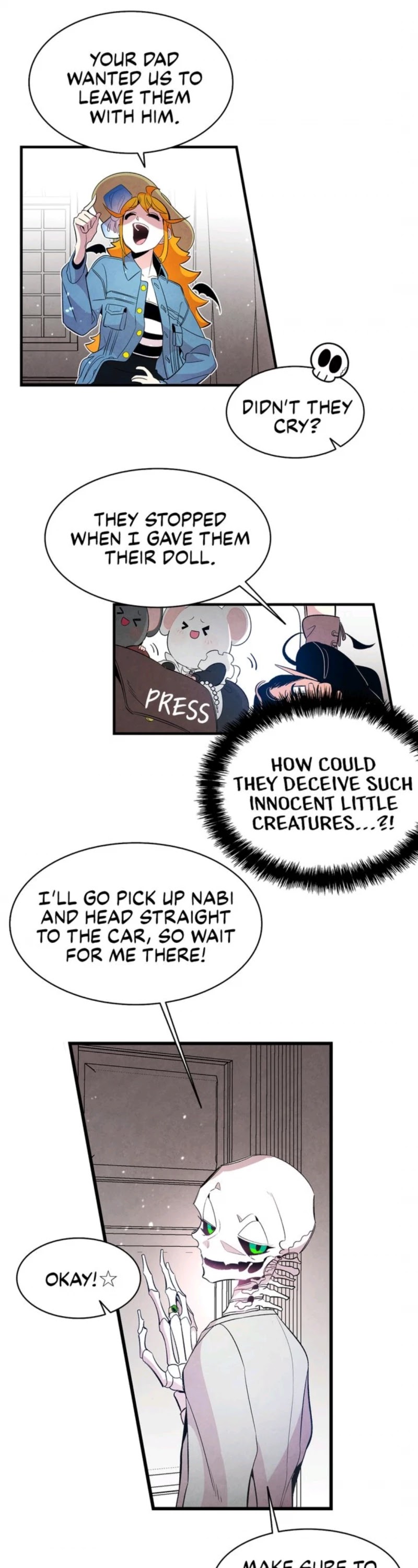 The Skeleton Becomes a Cat Dad chapter 43 page 10