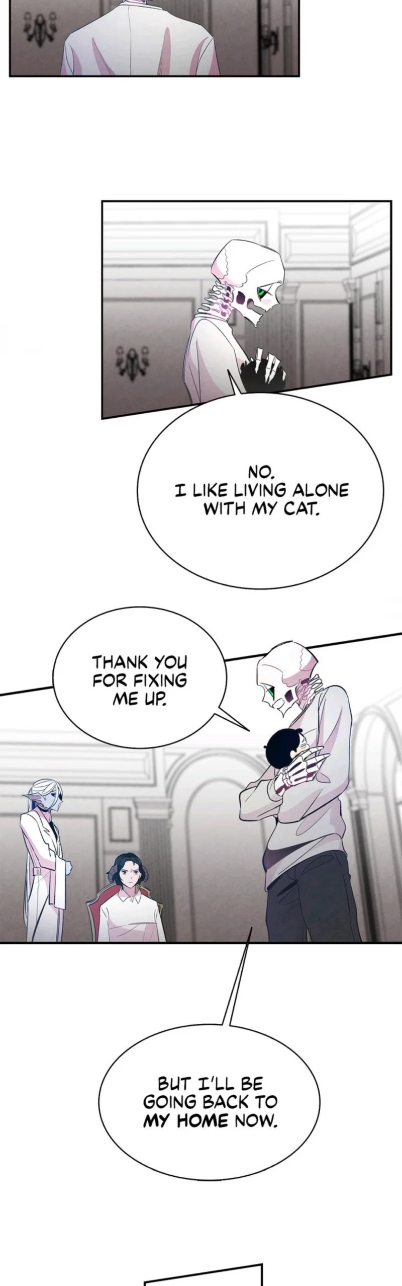 The Skeleton Becomes a Cat Dad chapter 43 page 24