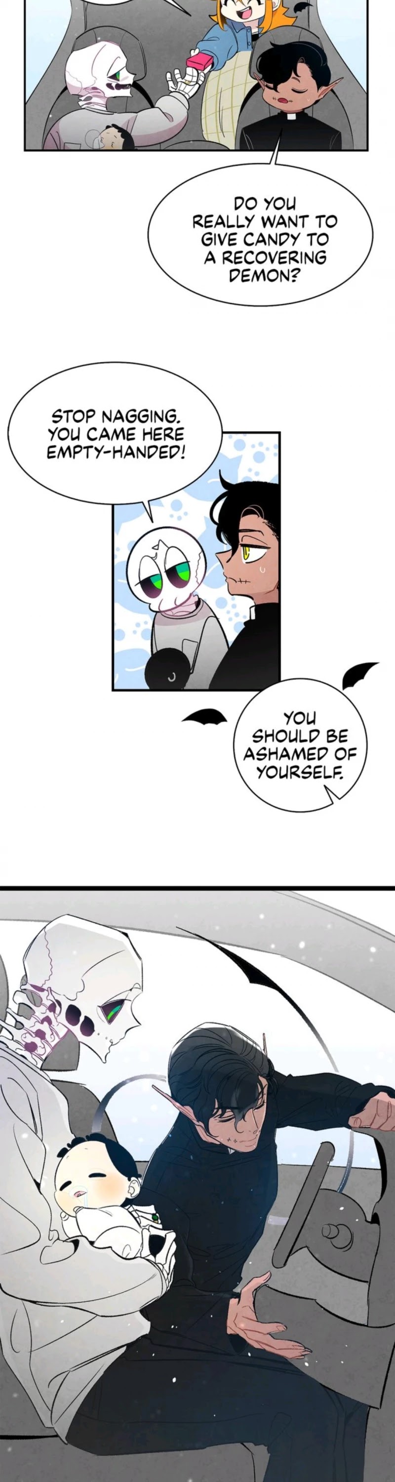 The Skeleton Becomes a Cat Dad chapter 43 page 30