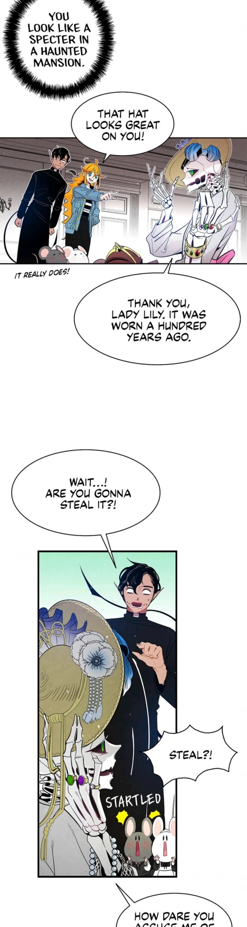 The Skeleton Becomes a Cat Dad chapter 43 page 6