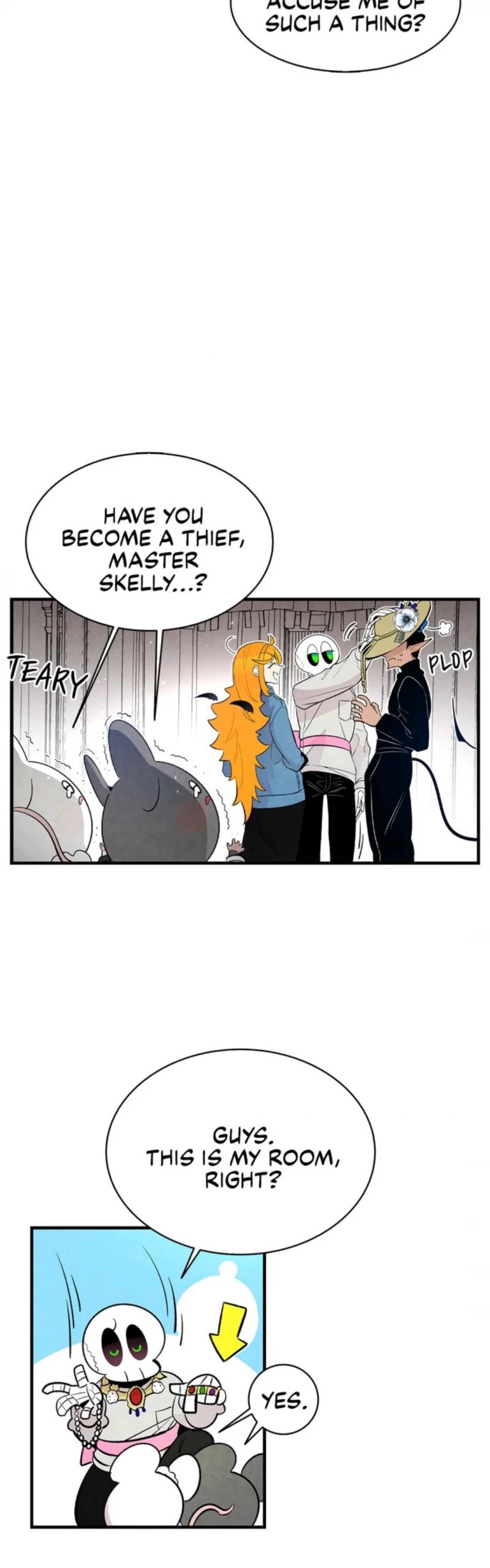 The Skeleton Becomes a Cat Dad chapter 43 page 7