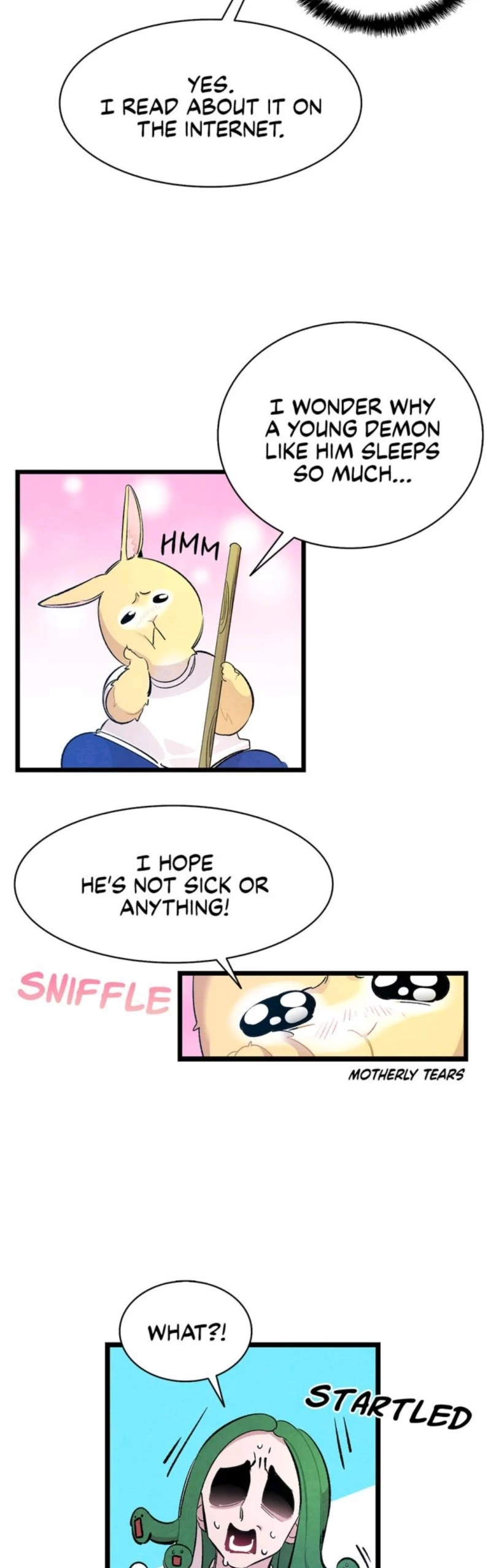 The Skeleton Becomes a Cat Dad chapter 44 page 12