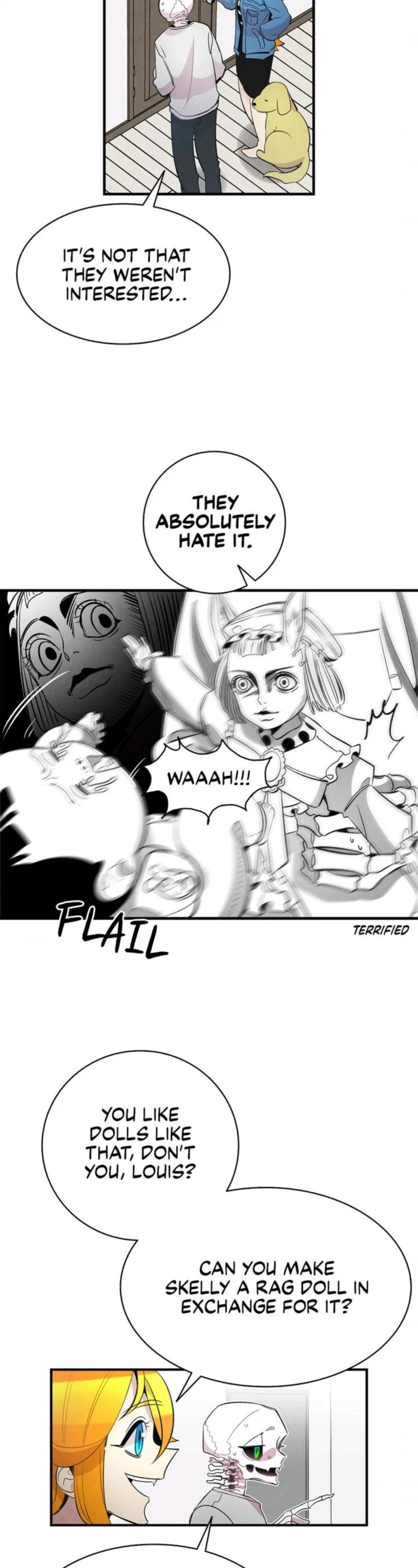 The Skeleton Becomes a Cat Dad chapter 44 page 18