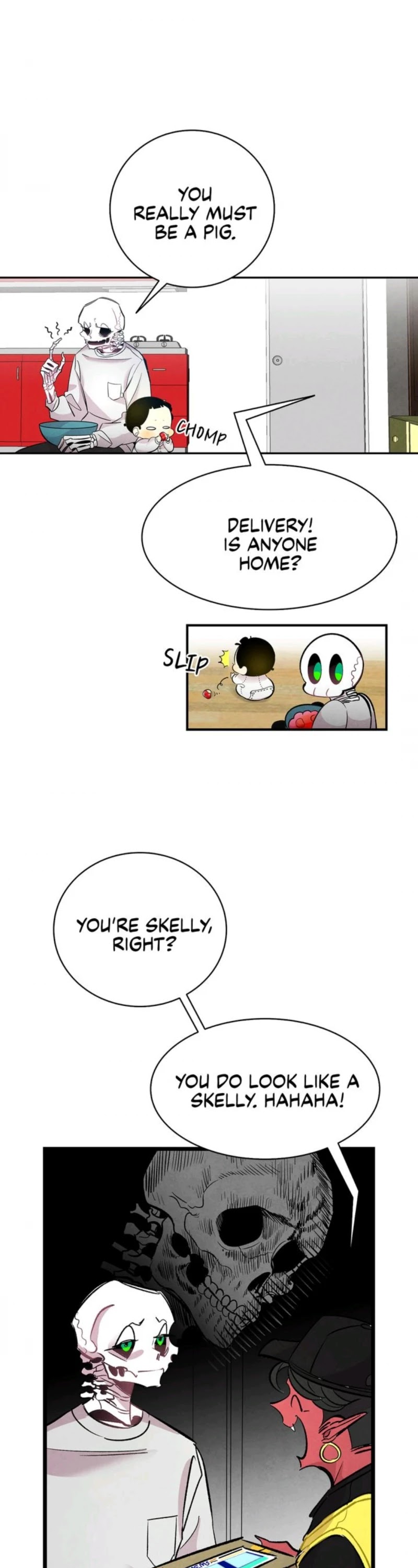 The Skeleton Becomes a Cat Dad chapter 44 page 9