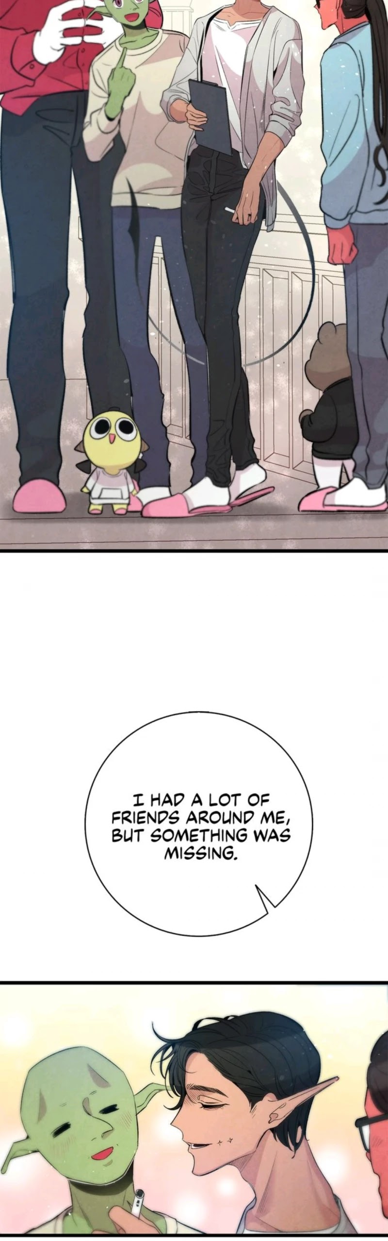 The Skeleton Becomes a Cat Dad chapter 45 page 12