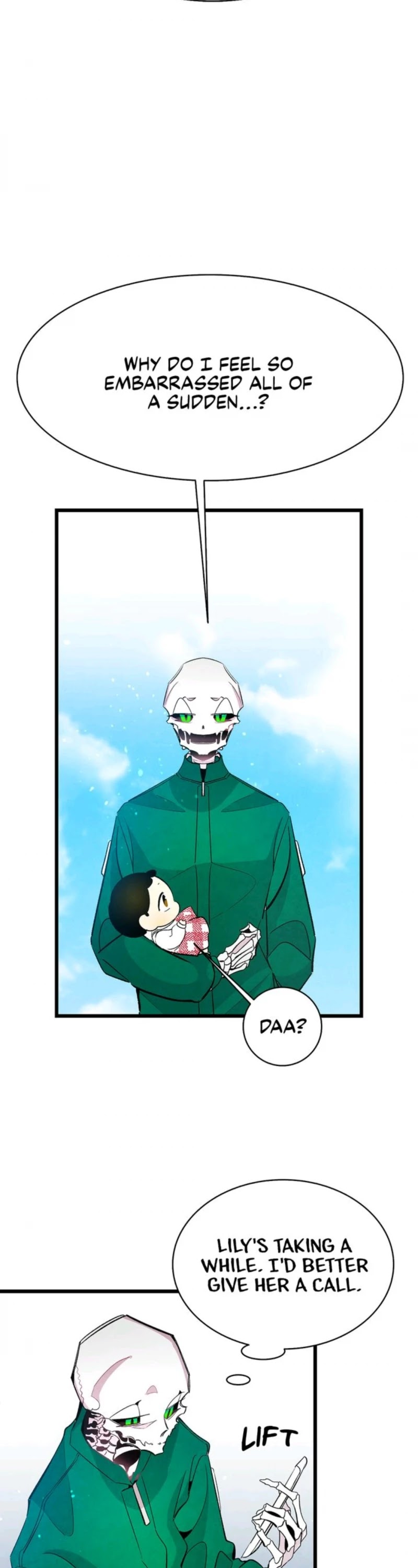 The Skeleton Becomes a Cat Dad chapter 45 page 21