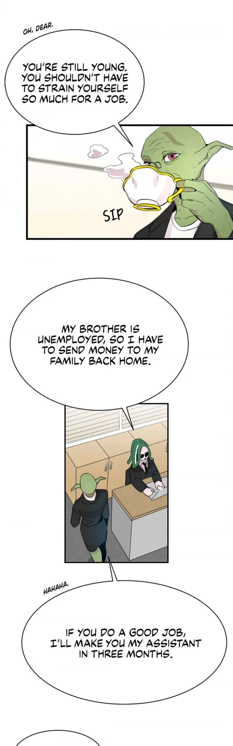 The Skeleton Becomes a Cat Dad chapter 45 page 28