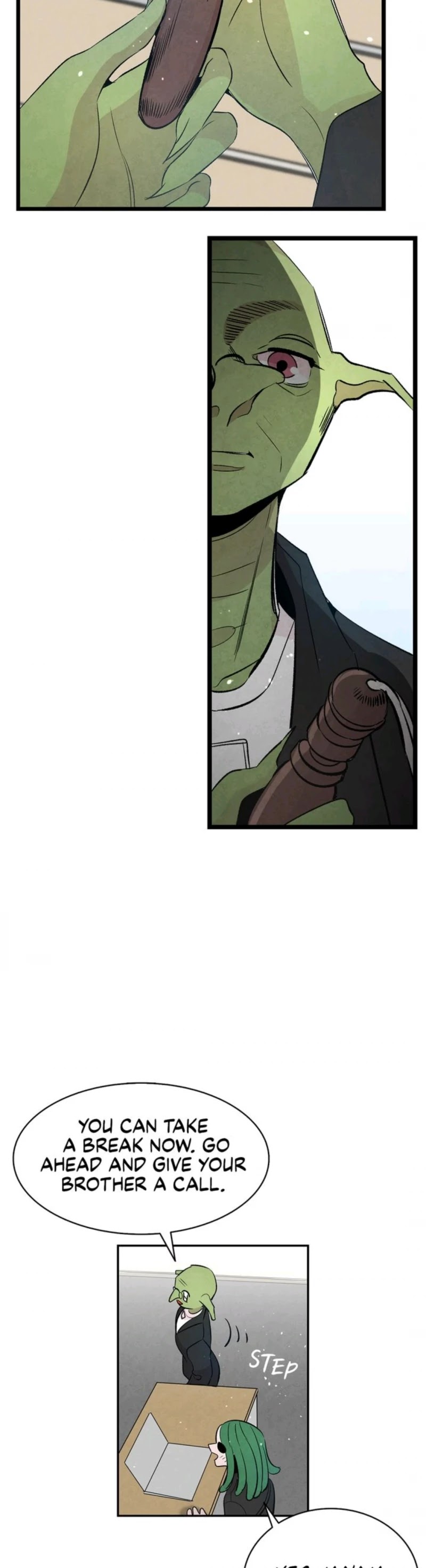 The Skeleton Becomes a Cat Dad chapter 45 page 30