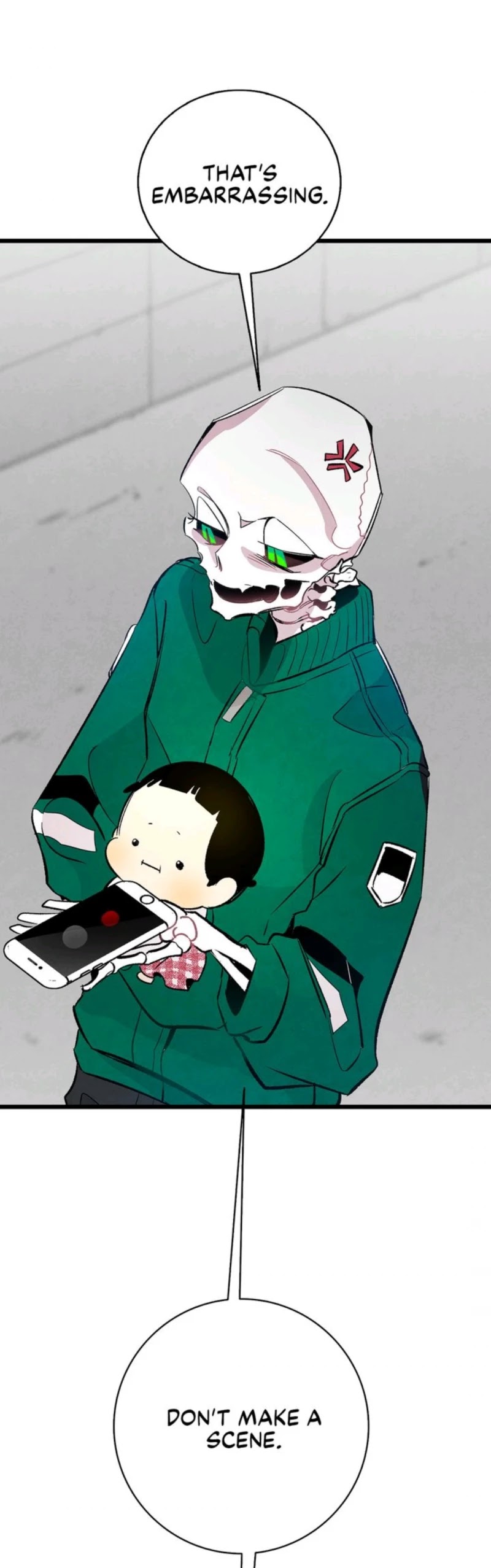 The Skeleton Becomes a Cat Dad chapter 46 page 11