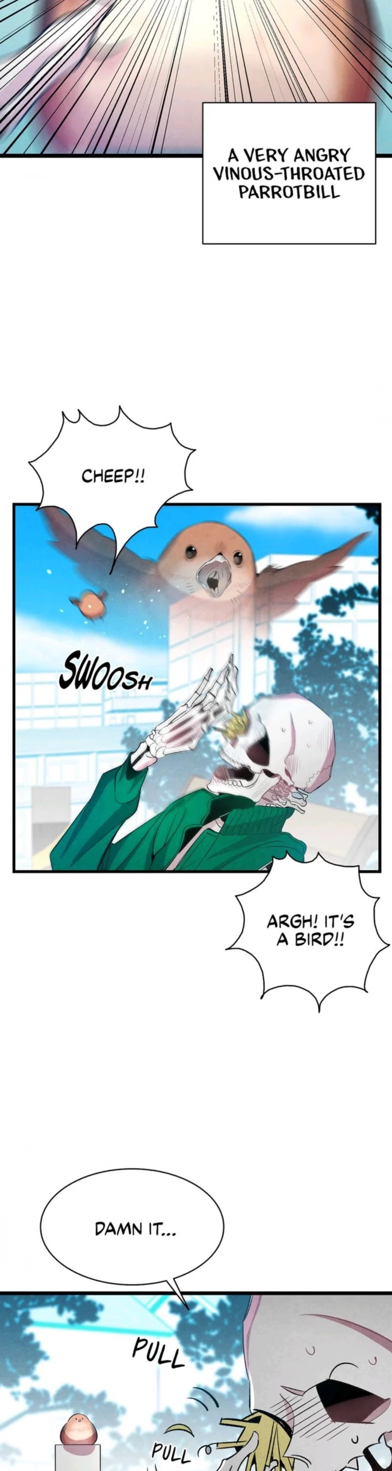 The Skeleton Becomes a Cat Dad chapter 47 page 17