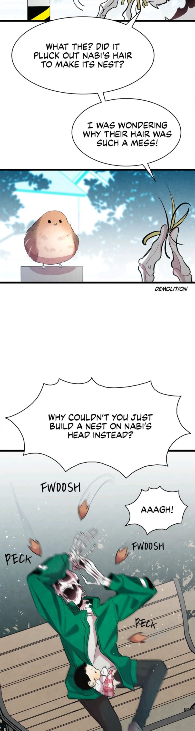 The Skeleton Becomes a Cat Dad chapter 47 page 18